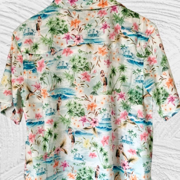 Sandrine Rose By Free People Hawaiian Pearl Snap Shirt
Size M - Picture 9 of 15